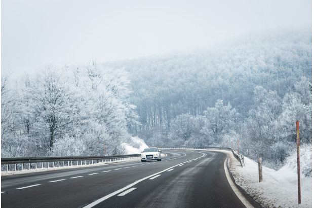 Placas de hielo: Así debes actuar si las encuentras en carretera